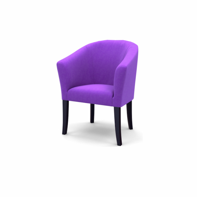 Кресло Клен Бордо мтк276 тонировка дерева Венге (фиолетовый)