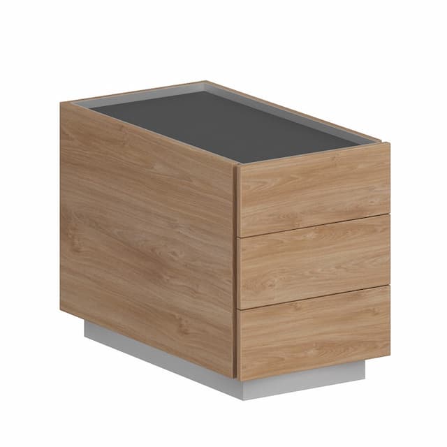 Тумба опорная с тремя ящиками Norden Оливер OL-20-10.GN.GN