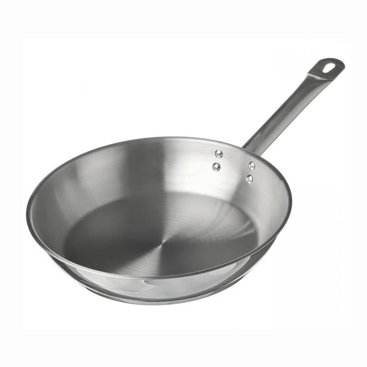 Сковорода 24 см, h 6 см, нерж. P.L. Proff Cuisine КАТУНЬ EcoLine ИНДУКЦИЯ КТ-ОБ-СН-24 (81240409)