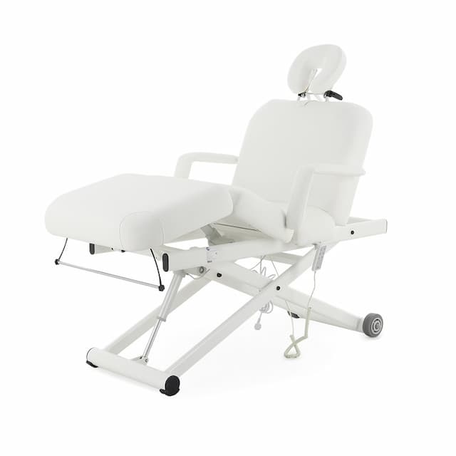 Массажный стол электрический MED-MOS ММ-940-2С (КО-179Д) белый