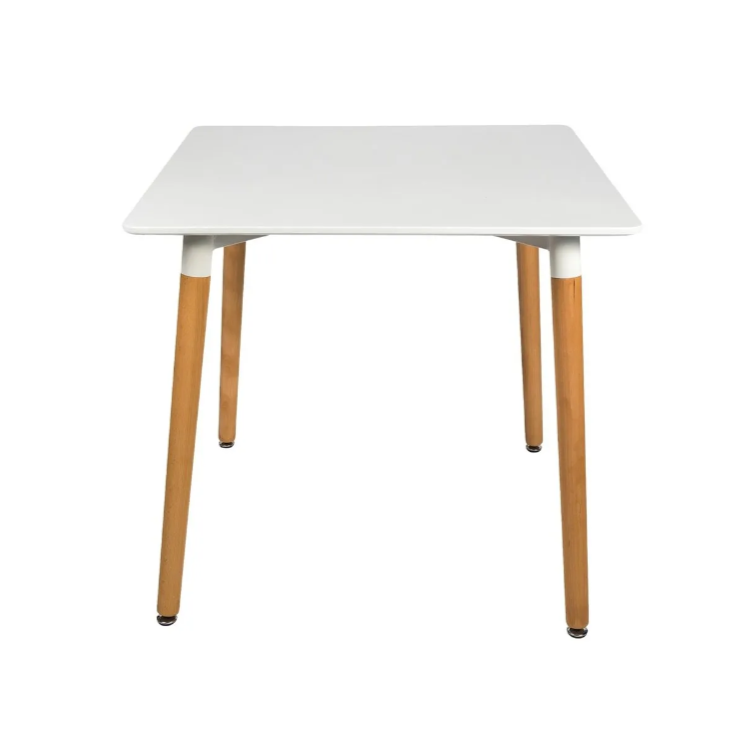 Стол обеденный Клен Eames сгр018/4 нераздвижной (белый)