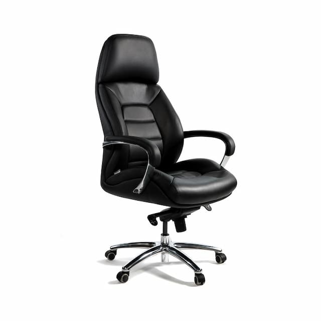 Кресло офисное Norden Porsche F181 black leather