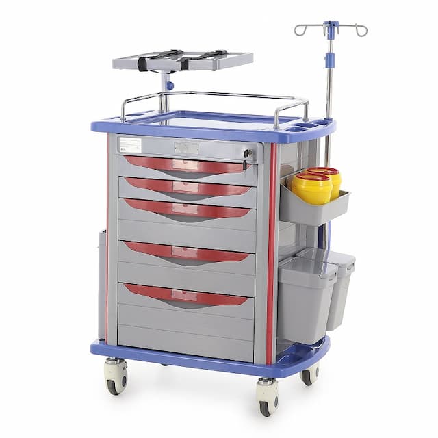 Тележка медицинская MED-MOS ЕТ750-01 ТМ-001АН-00