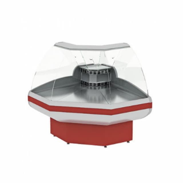 Витрина холодильная Cryspi Gamma-2 OC угол внеш. без боковин