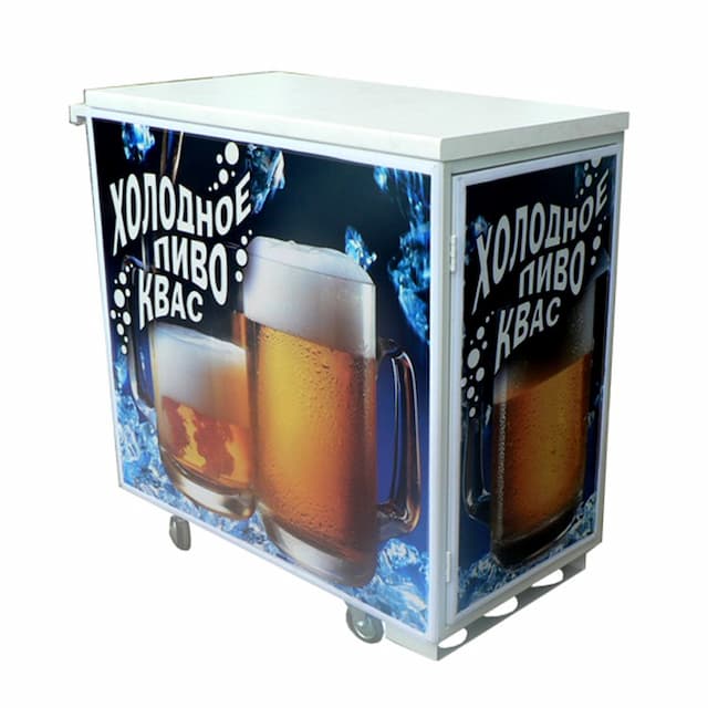 Ролл-бар "Дельта" без оборудования для охл напитка на 2 кега